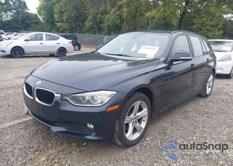 2014 BMW 328D xDrive from USA, damaged, VIN WBA3K5C51EKT33893